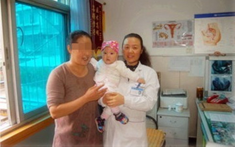 四次习惯性流产后 来生殖医院治疗顺利产女